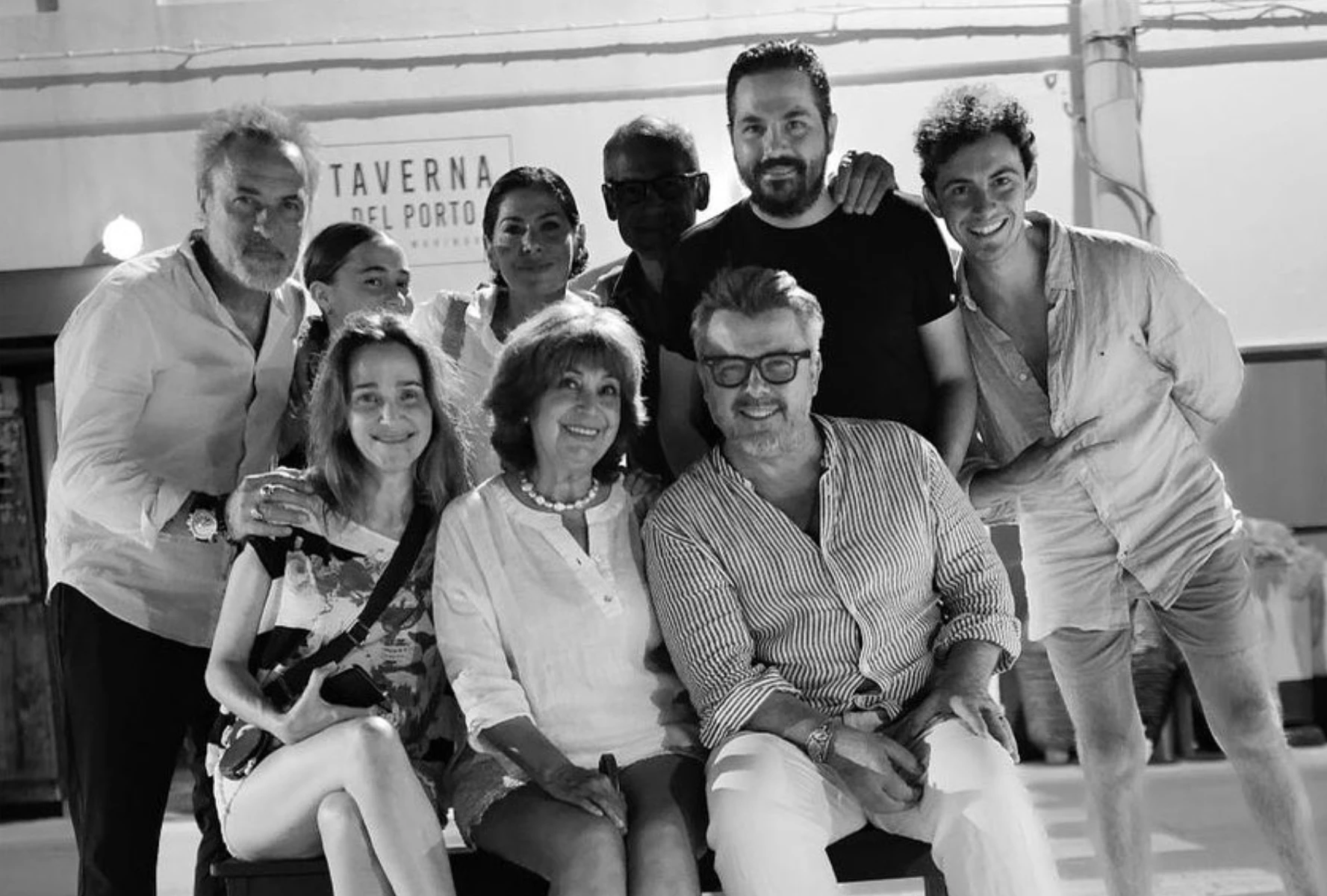 Donato de Santis recibió a Vero Lozano y su familia en su casa de Italia