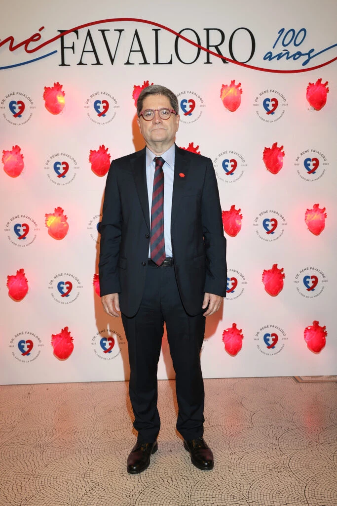 El Dr. Jorge Tartaglione en la gala por los 100 años de René Favaloro en el Teatro Colón