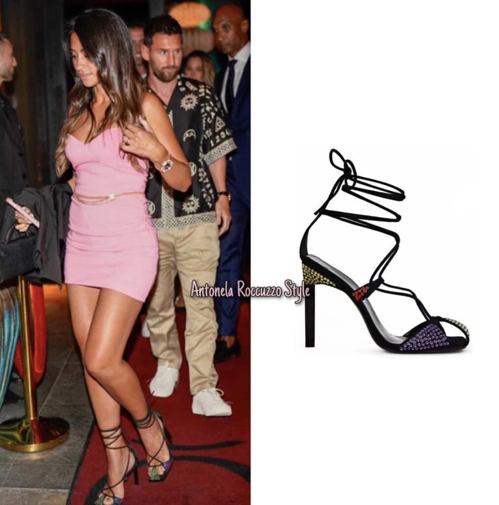 El look súper fashionista de Antonela Roccuzzo. Foto: Instagram.