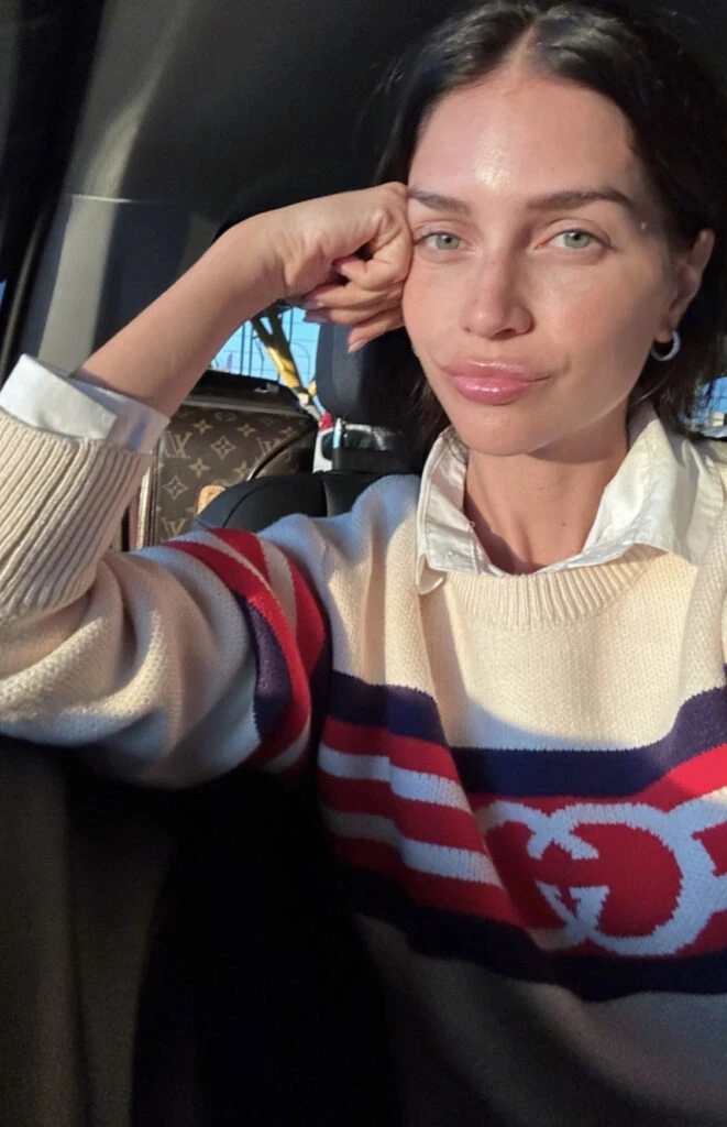 El look súper fashionista de Zaira Nara. Foto: Instagram.