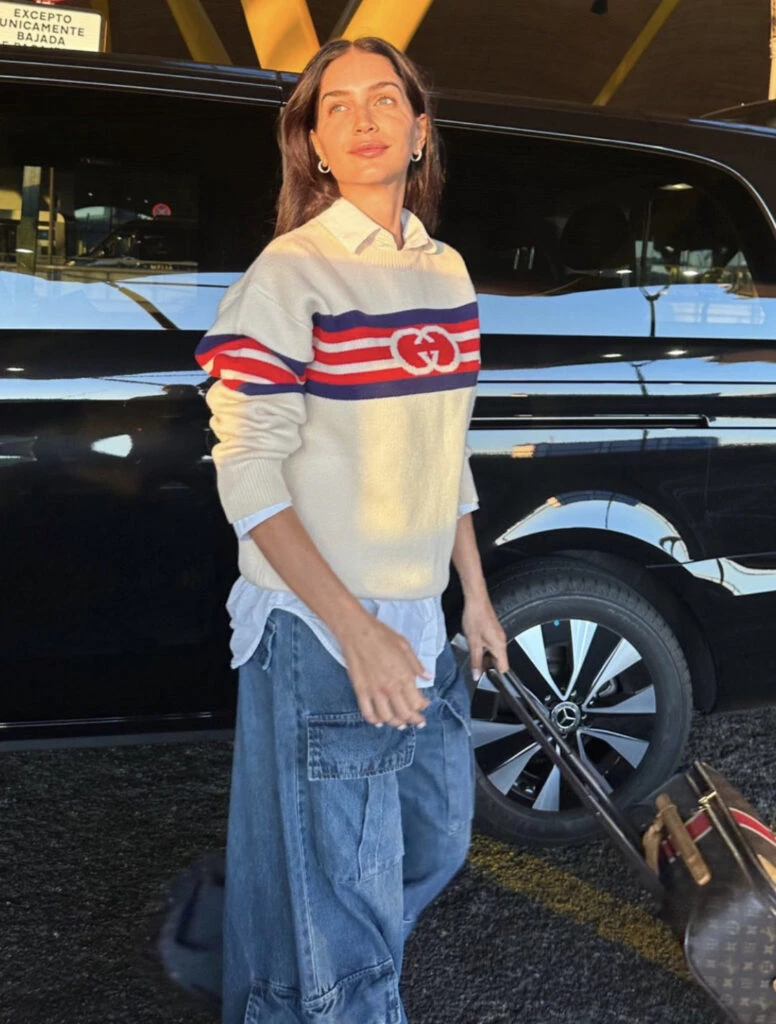 El look súper fashionista de Zaira Nara. Foto: Instagram.