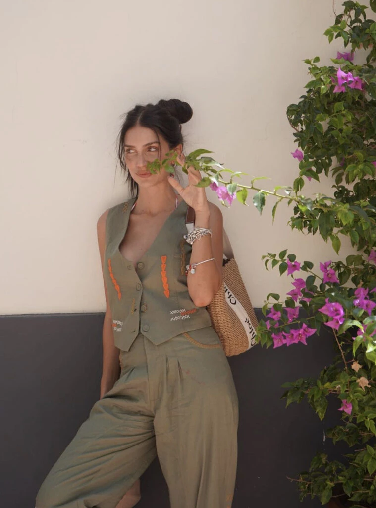 El look súper fashionista de Zaira Nara. Foto: Instagram.