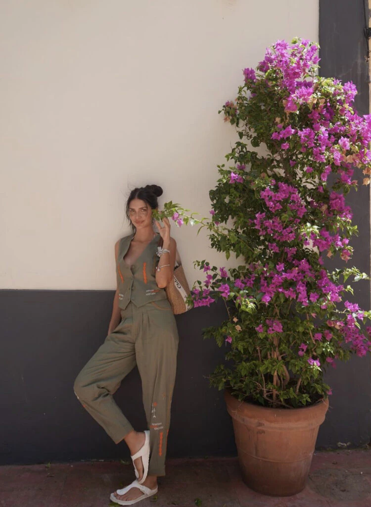 El look súper fashionista de Zaira Nara. Foto: Instagram.