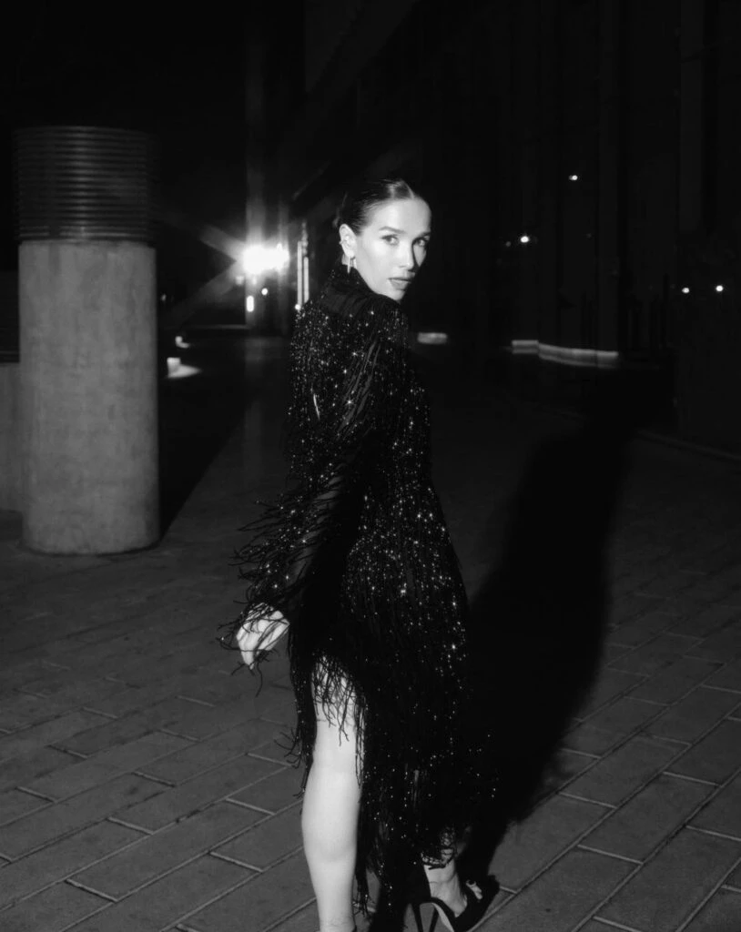 El look super fashionista que Natalia Oreiro llevó a Noche al Dente. Foto: Instagram.