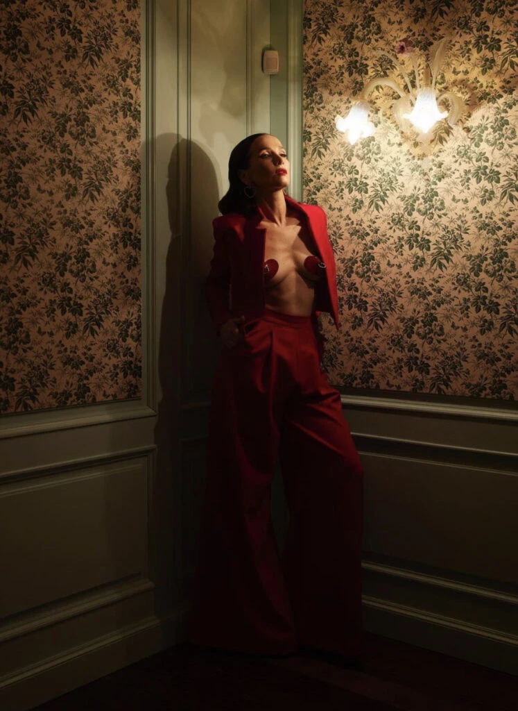 Natalia Oreiro y un look muy jugado para presentar su última película. Foto: Instagram.