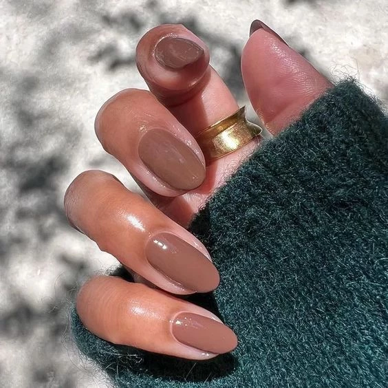 Espresso nails inspiración 2