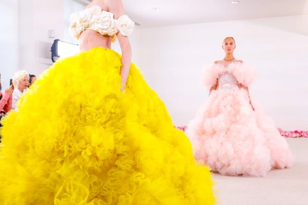 Olympia de Grecia para Giambattista Valli