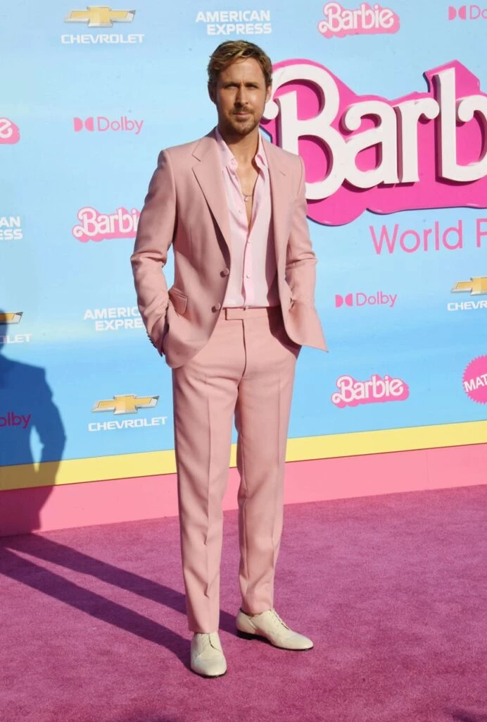 Ryan Gosling en la premiere mundial de la película Barbie. Foto: Fotonoticias.