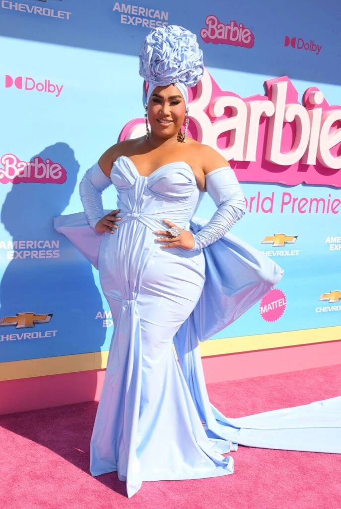 Patrick Starrr en la premiere mundial de la película Barbie. Foto: Fotonoticias.