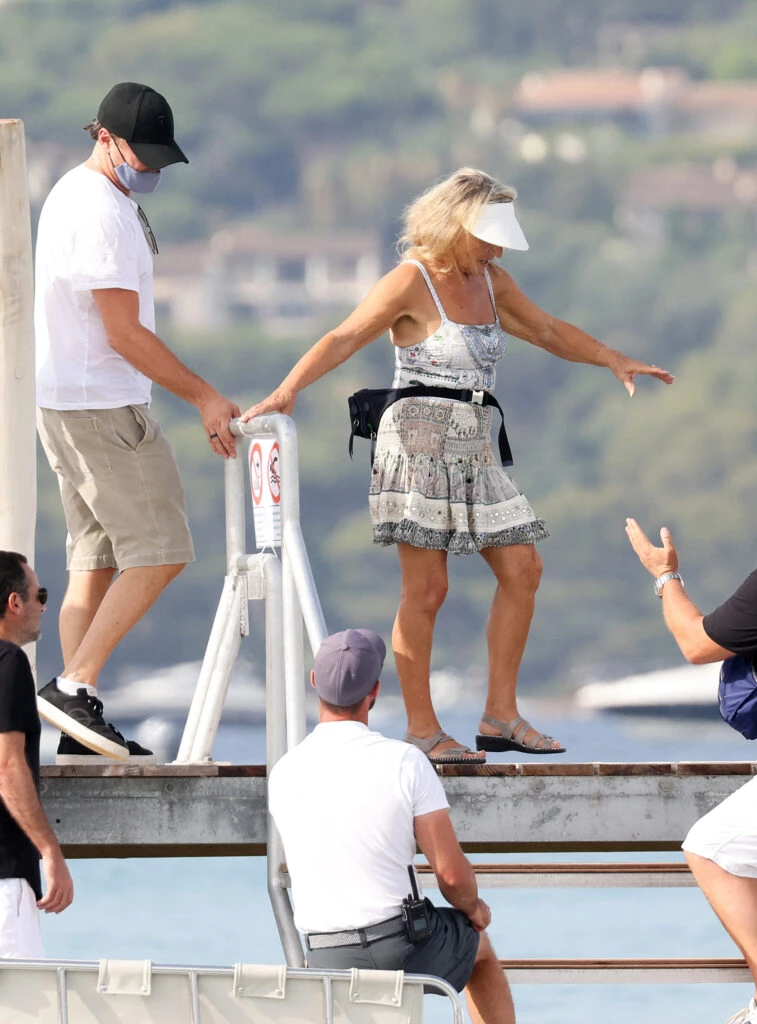 Leo DiCaprio y su mamá