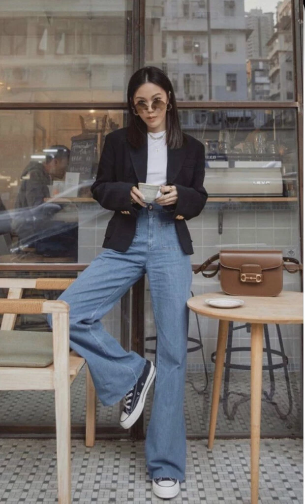 Estos son los blazers perfecto para usar con jeans. Foto: Pinterest.