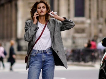 Jeans en la oficina destacada