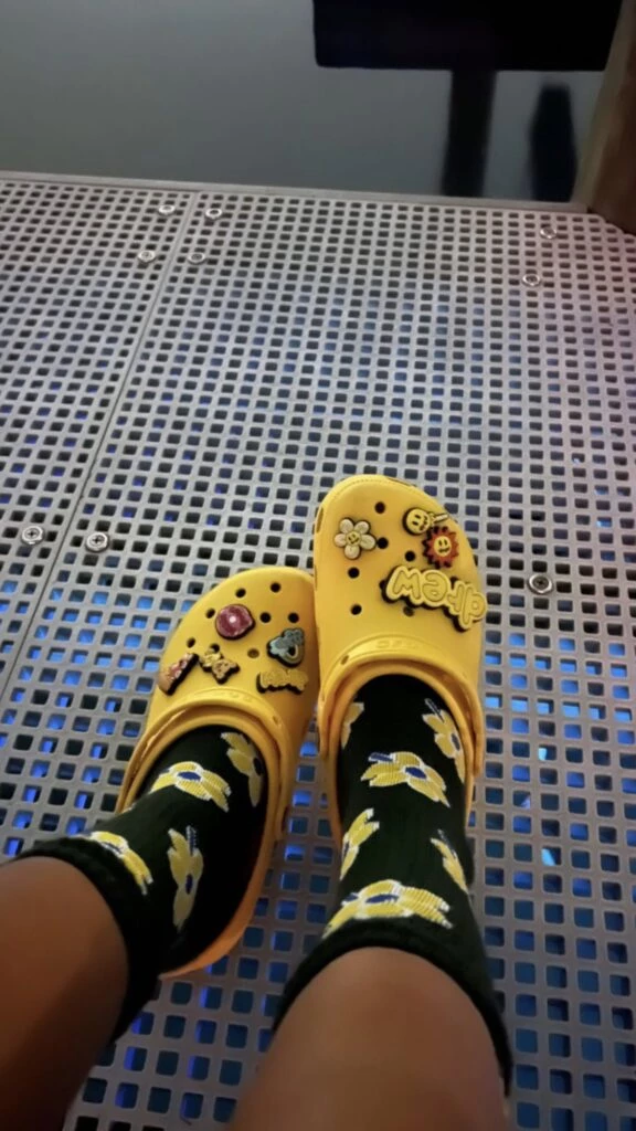 Juanita Tinelli apostó por la tendencia ugly. Foto: Instagram.