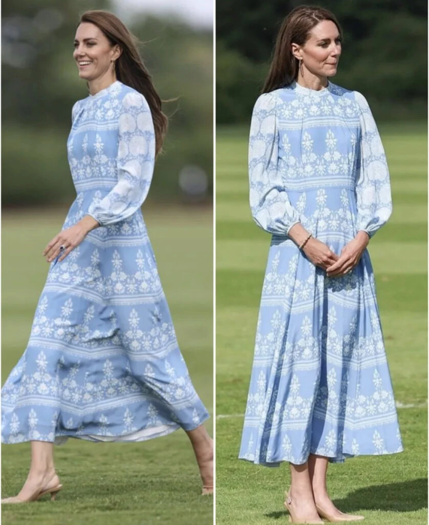 Kate Middleton usó el vestido perfecto para el verano. Foto: Instagram.