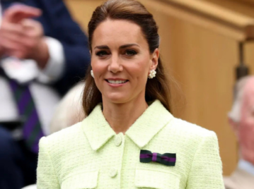 Kate Middleton verde destacado