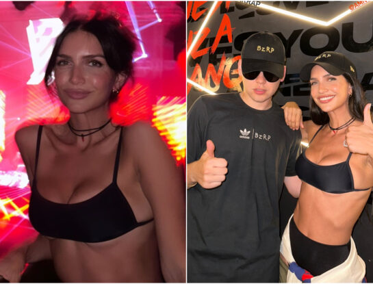La divertida noche de Zaira Nara en Ibiza: show de Bizarrap y salida con amigas