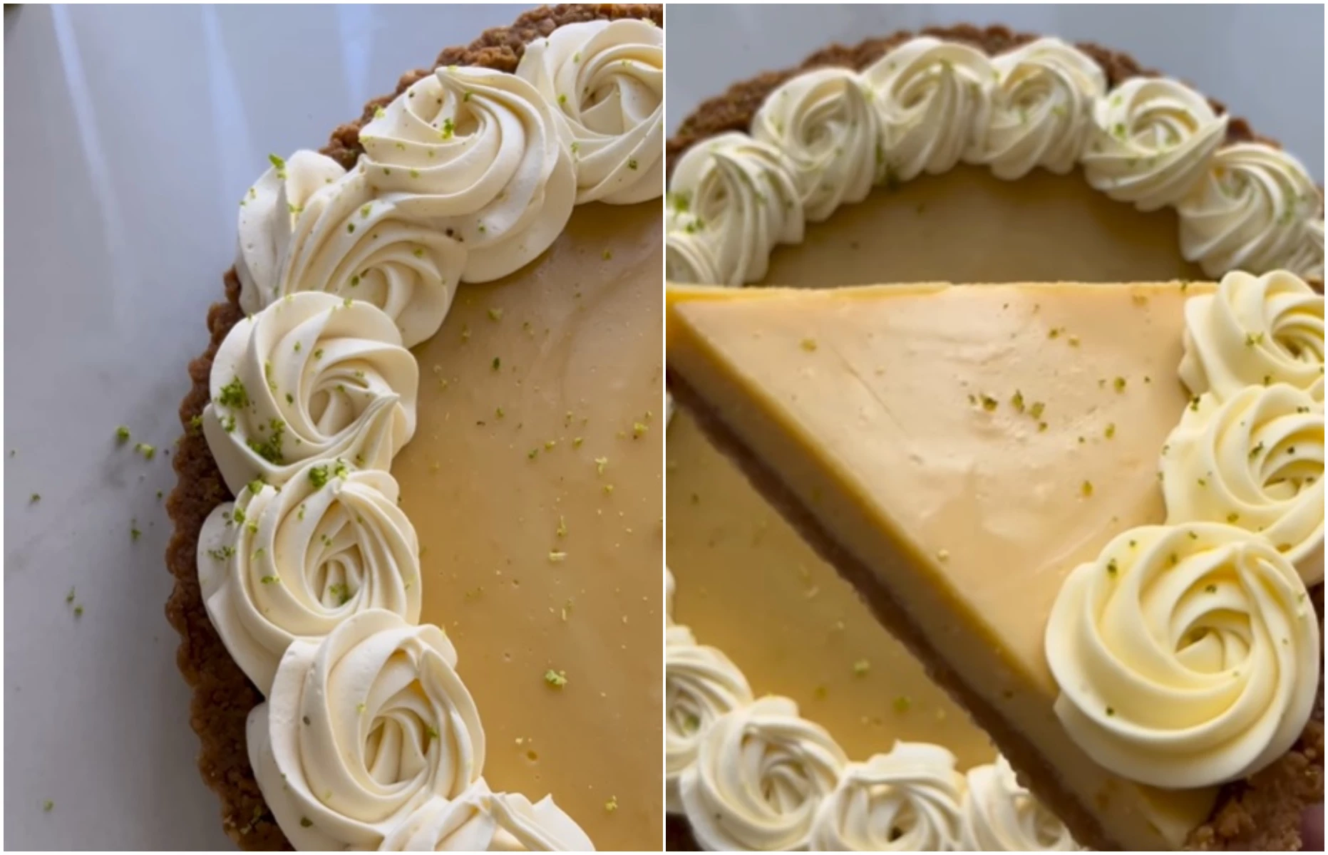 La receta de tarta de lima