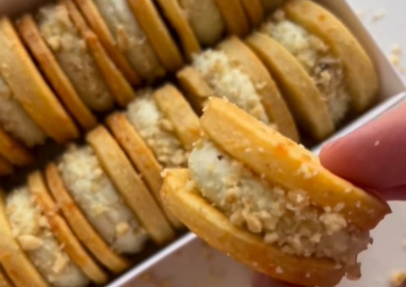 La receta más original, alfajores salados