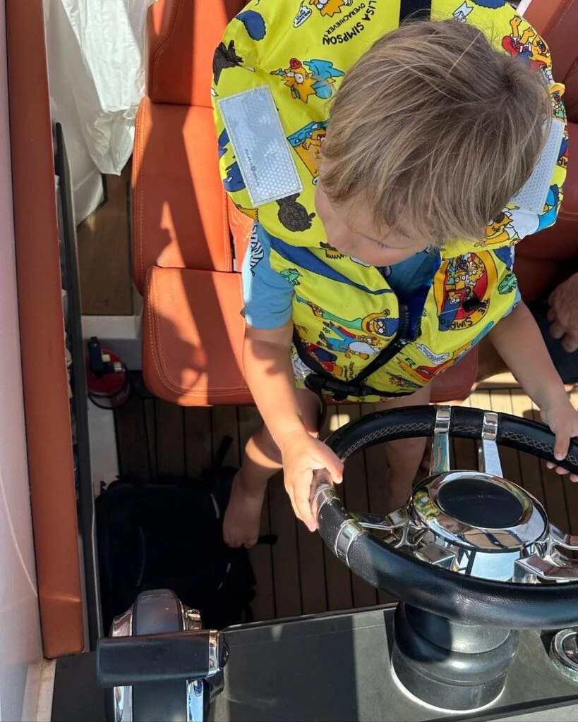 Las vacaciones familiares de Zaira Nara