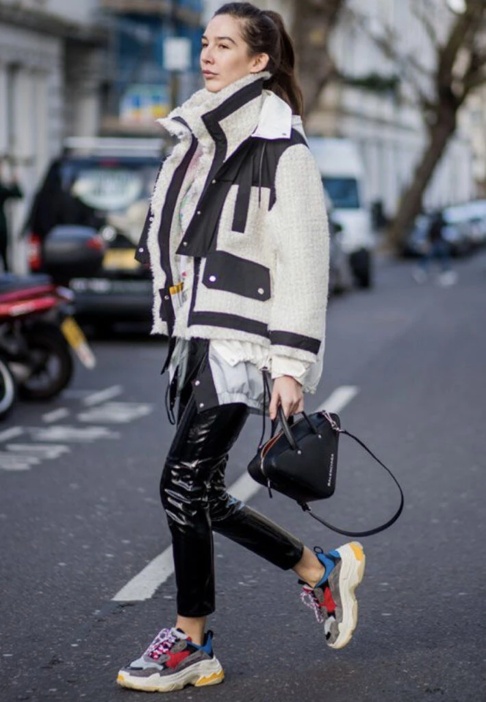 Las zapatillas retro son furor este 2023. Foto: Pinterest.