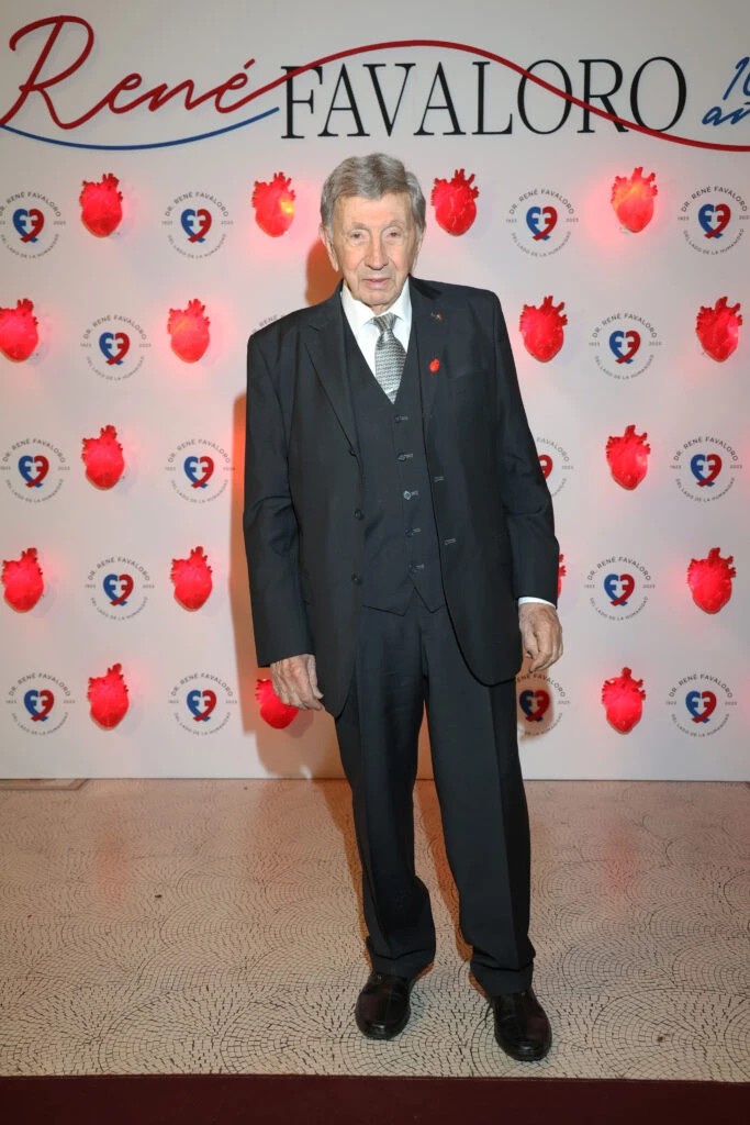 Luis Landriscina en la gala por los 100 años de René Favaloro en el Teatro Colón