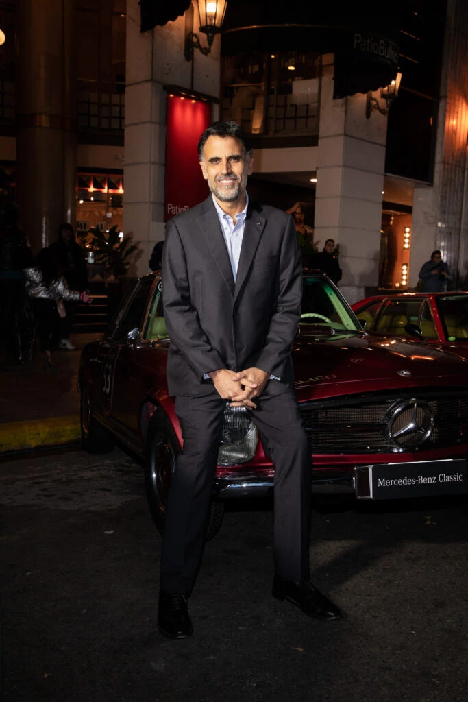 Manuel Mantilla, CEO de Mercedes-Benz Argentina, en el evento de 1000 Millas Sport y Patio Bullrich