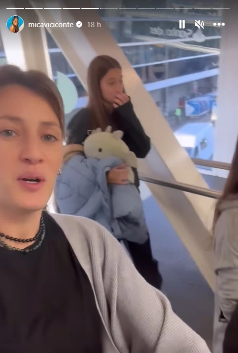 Mica Viciconte e Indiana Cubero rumbo a Jujuy