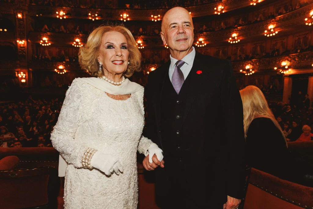 Mirtha Legrand y Jorge Telerman