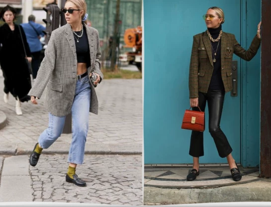Cómo usar mocasines para lograr el estilo preppy más canchero este invierno
