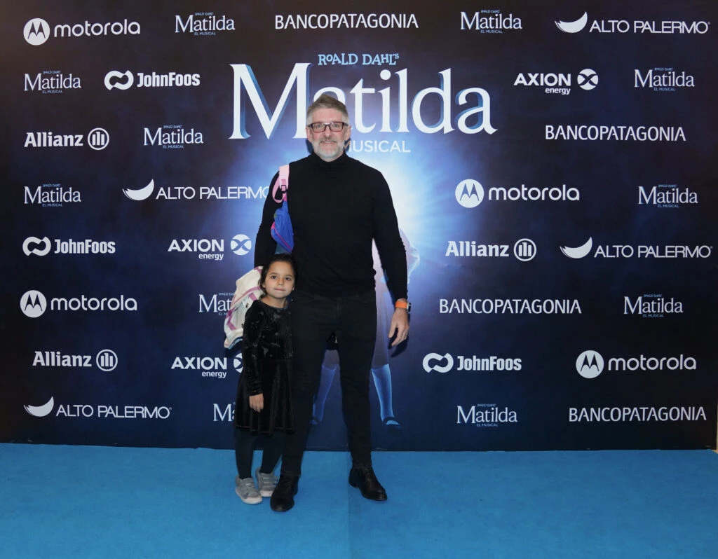 Luis Novaresio y su hija Vera