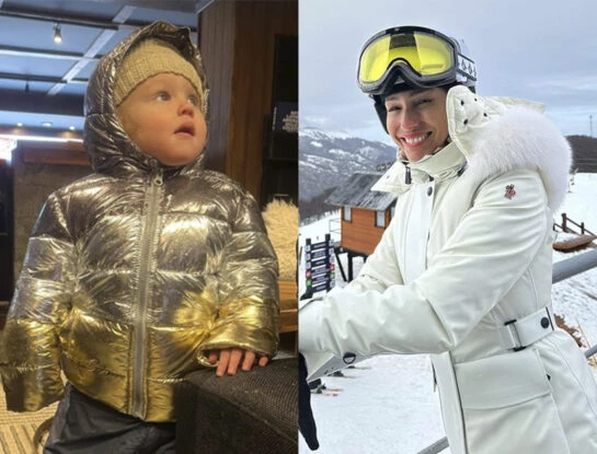 Pampita y Ana García Moritán en Cerro Bayo: cómo vestir de tendencia para la nieve