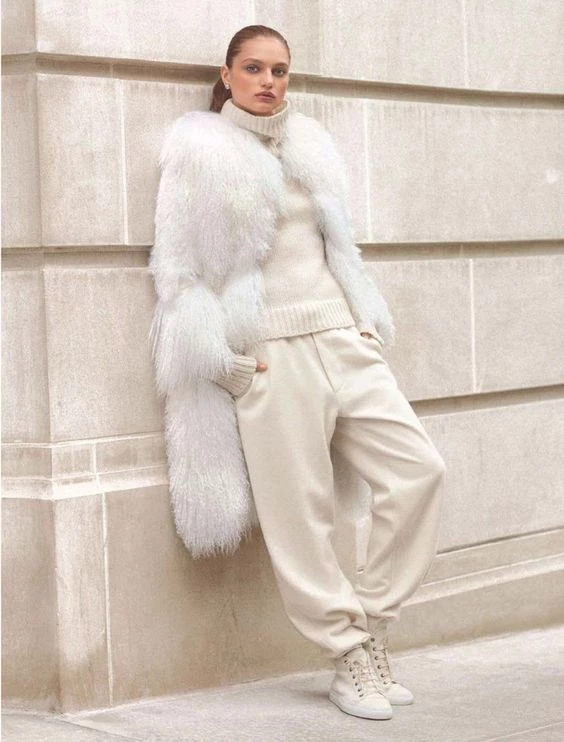 Pantalones blancos tendencia
