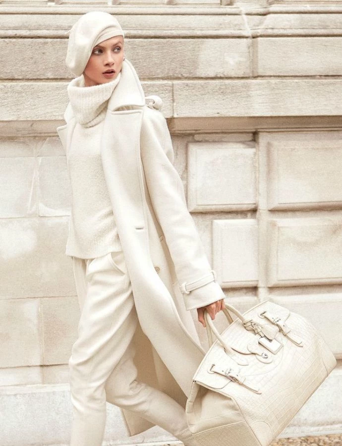 Pantalones blancos tendencia