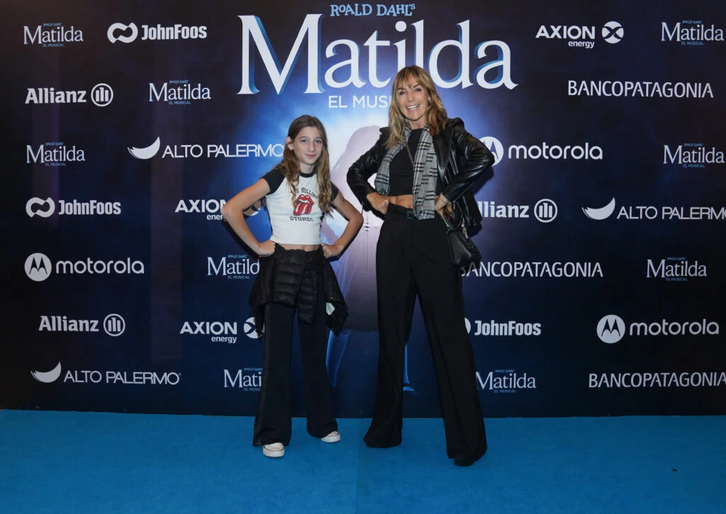 Paula Trapani con su hija Delfina