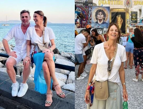 Los looks de Nequi Galotti en sus románticas vacaciones en Nápoles