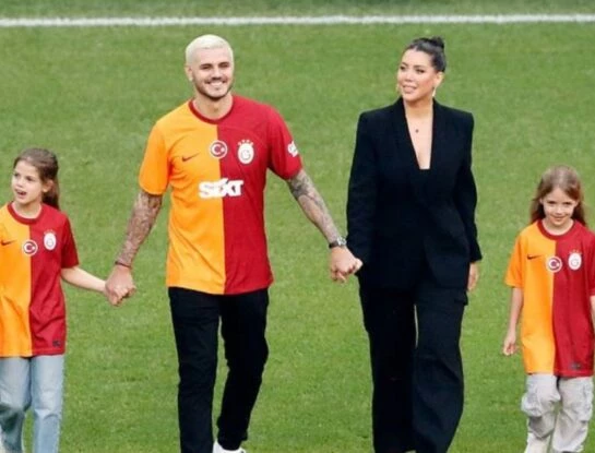 Así fue la espectacular bienvenida a Wanda Nara y a Mauro Icardi a las canchas de Turquía