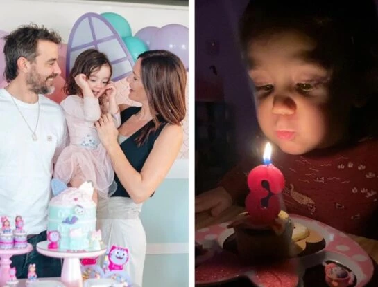 Las fotos del cumpleaños de Filipa, la hija de Paula Chaves y Pedro Alfonso