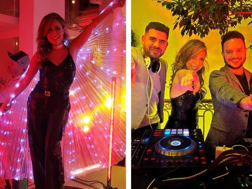 Las fotos del cumple de Sandra Borghi