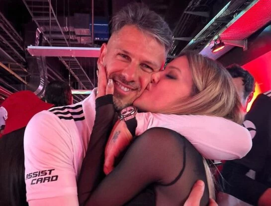 El amoroso mensaje de Evangelina Anderson a Martín Demichelis por el triunfo de River