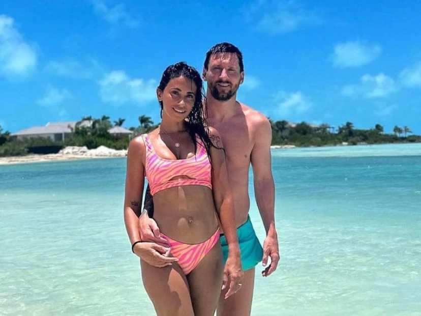 Vacaciones de Leo Messi y Antonela Roccuzzo