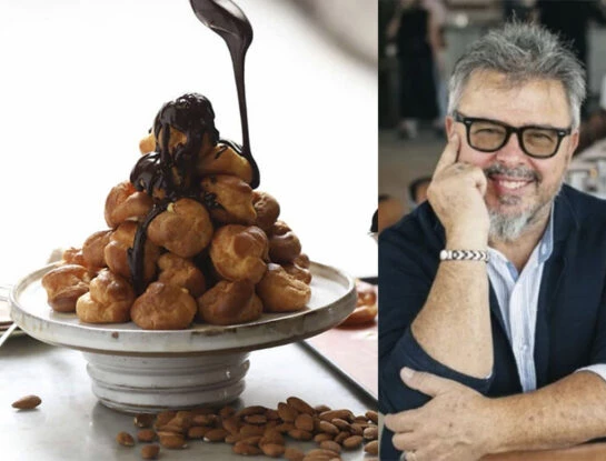 Cómo preparar profiteroles rellenos de crema pastelera: la receta de Donato de Santis