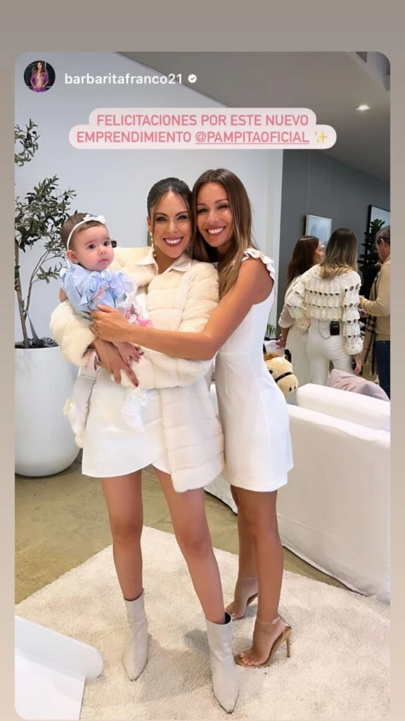 Pampita y Barby Franco