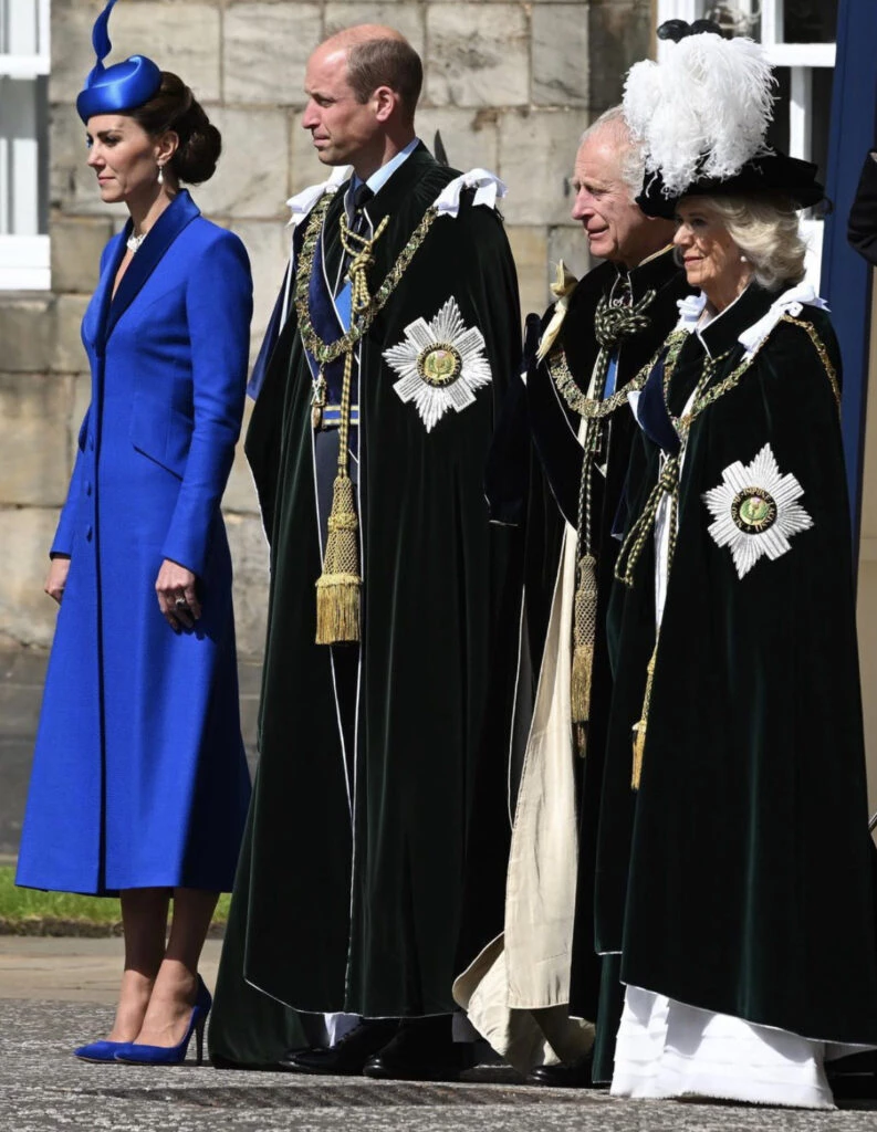Por esta razón Kate Middleton fue la única que no llevó la túnica ceremonial en la coronación de Escocia. Foto: Instagram.