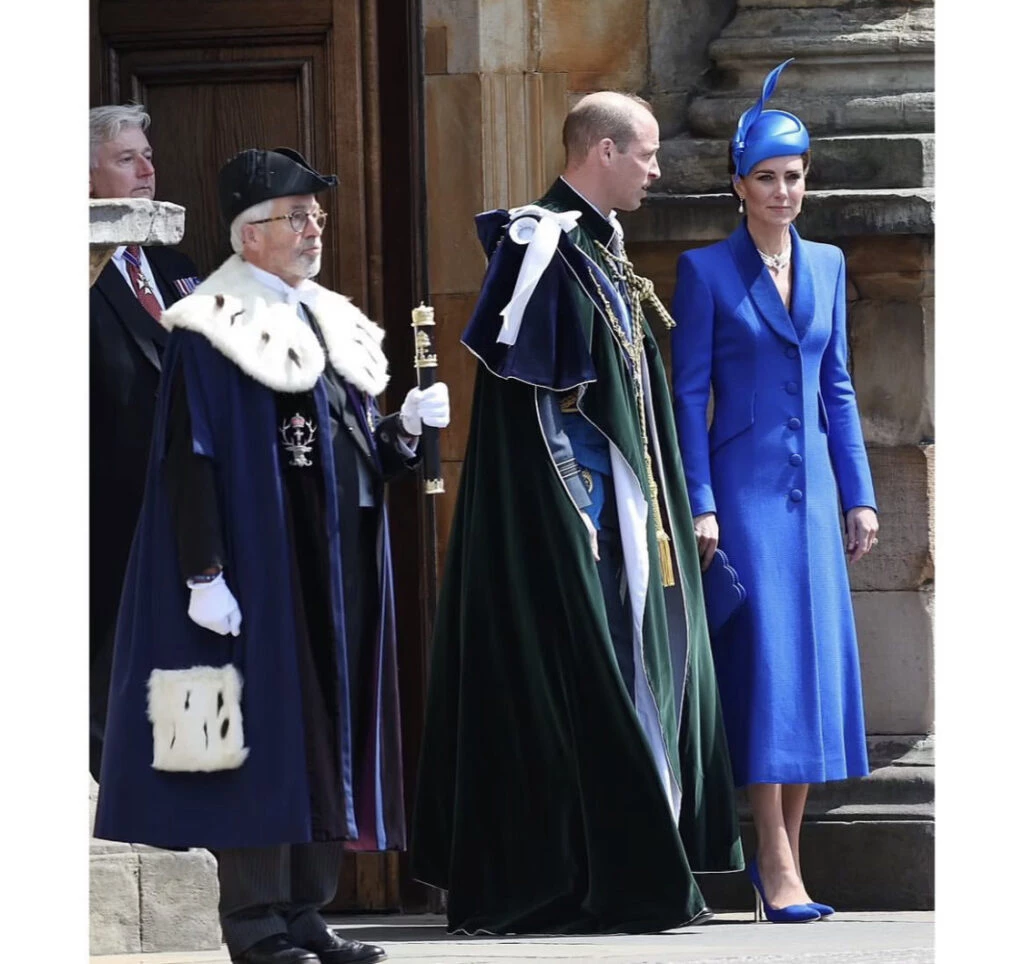 Por esta razón Kate Middleton fue la única que no llevó la túnica ceremonial en la coronación de Escocia. Foto: Instagram.