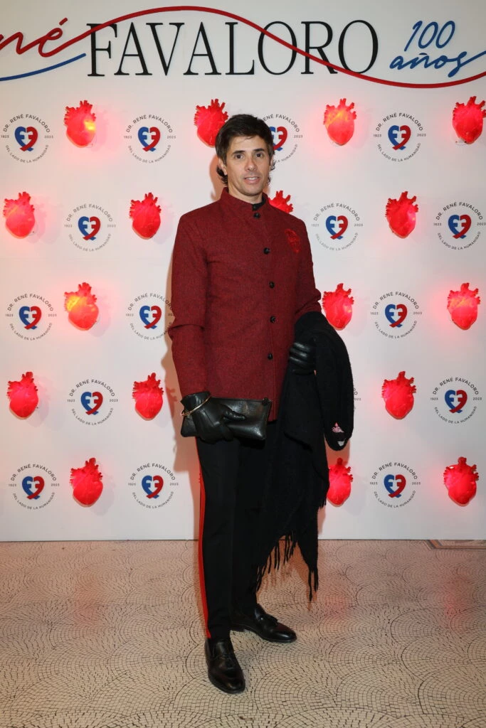 Robertito Funes en la gala por los 100 años de René Favaloro en el Teatro Colón