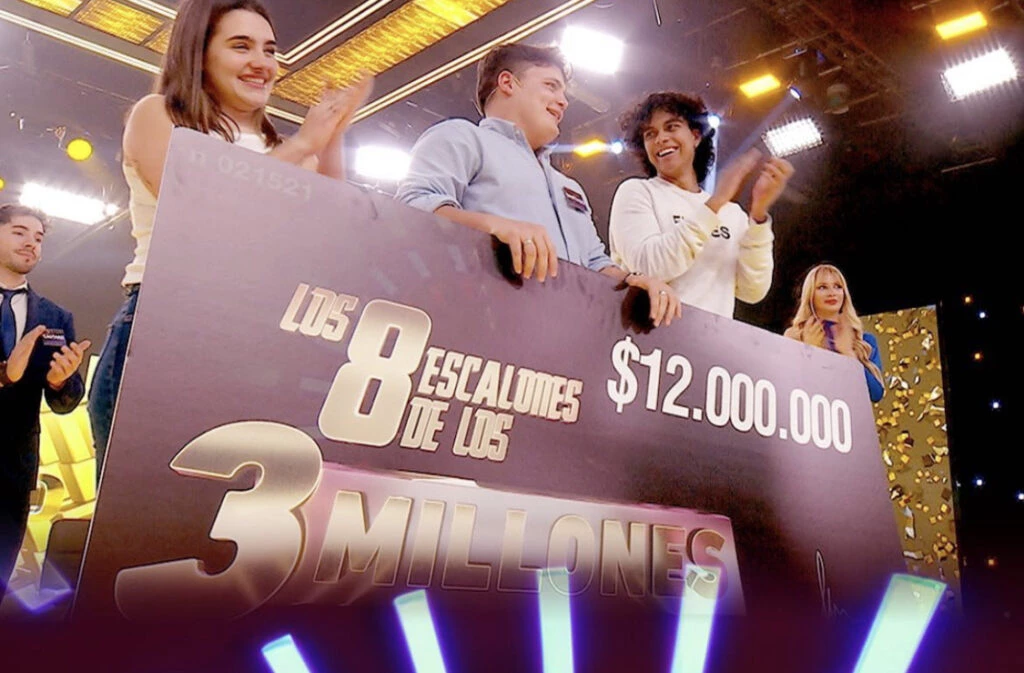 Santiago Simari el ganador récord de Los 8 Escalones. Foto: Instagram.