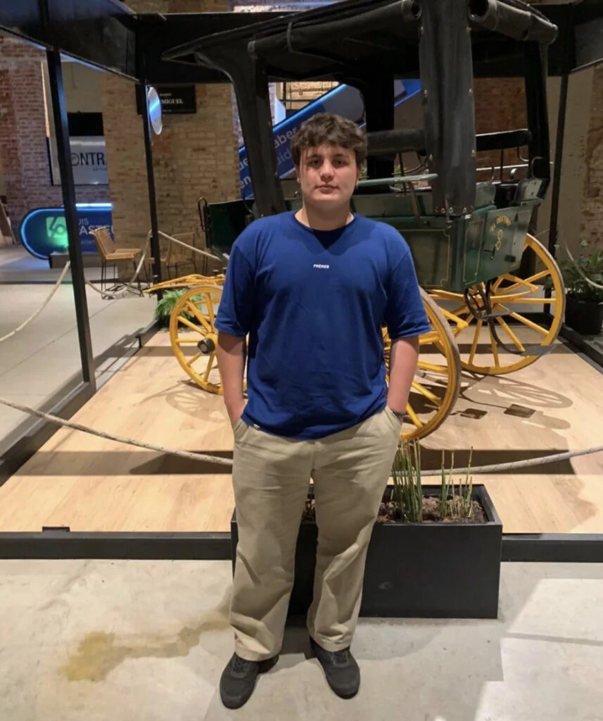 Santiago Simari el ganador récord de Los 8 Escalones. Foto: Instagram.