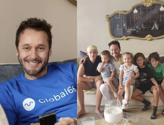 La casa de Benjamín Vicuña en Palermo: un tour por su espacio familiar y el rincón de juegos para sus hijos