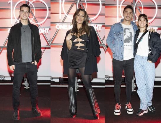Vidriera: de Cami Homs a Tiziano Gravier y Manu Viale, los looks de los famosos en una inauguración en Puerto Madero