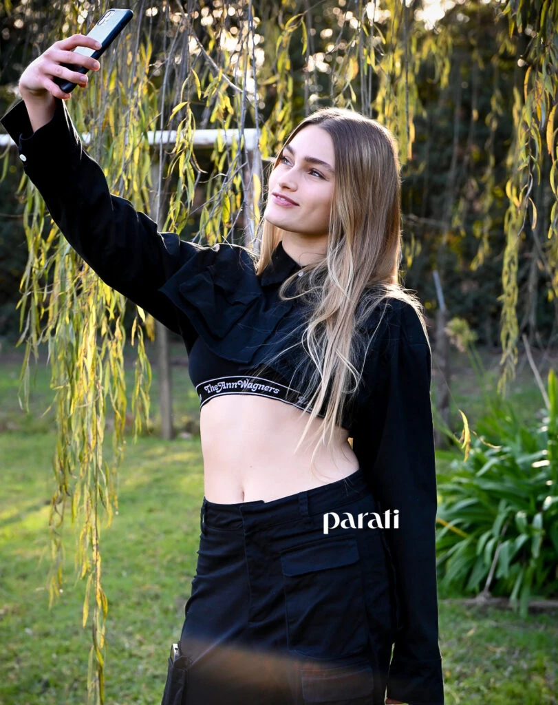 Violeta Asensio y su producción de fotos en Para Ti